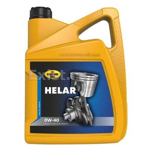 Масло Моторное Helar 0w40 5l KROON OIL арт. 2343