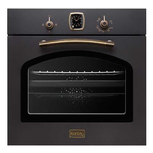 Встраиваемый газовый духовой шкаф Korting OGG 741 СRN Black