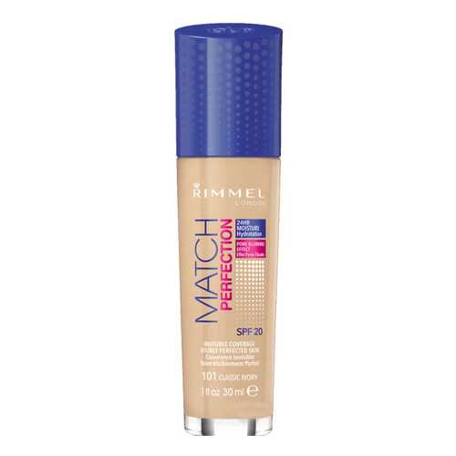 Тональный крем Rimmel Match Perfection Foundation тон 101 30 мл