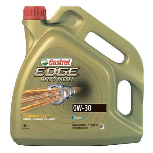 Моторное масло Castrol Edge Turbo Diesel Titanium FST 0W-30 4л