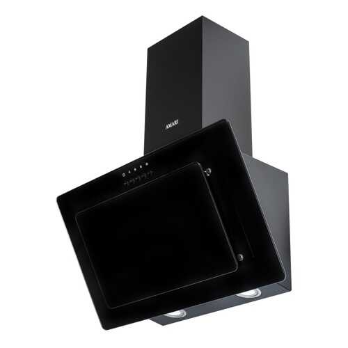 Вытяжка наклонная Amari Vero black glass 50