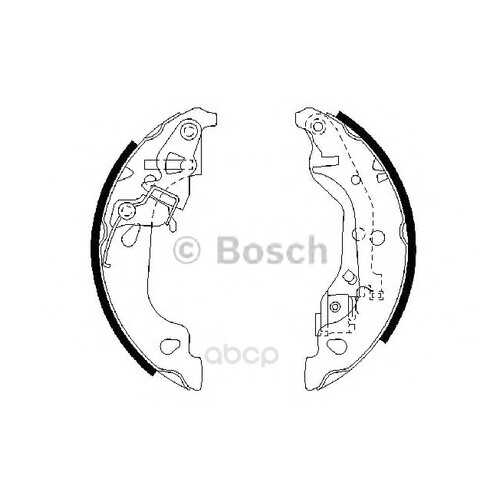Тормозные колодки дисковые Bosch 0986487597