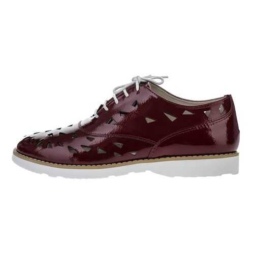 Полуботинки женские M.SHOES 485925167L красные 40 DE