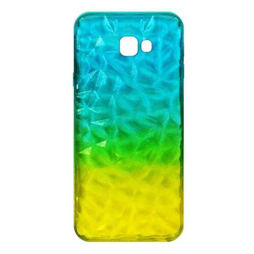 Чехол Crystal Krutoff для Samsung Galaxy J4+ (SM-J415) Yellow/Blue