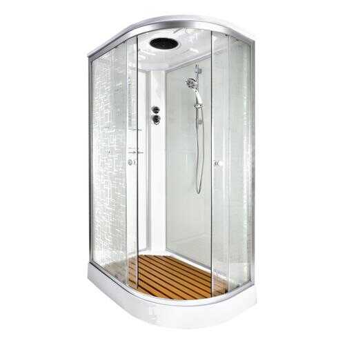 Душевая кабина Deto EM1511L 110x80x220 левая, матовый