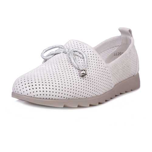 Слипоны женские Alessio Nesca Comfort 00406720 серебристые 37 RU