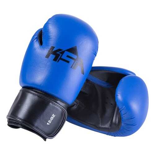 KSA Перчатки боксерские Spider Blue, к/з, 10 oz
