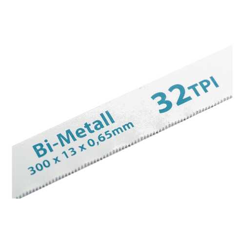 Полотна для ножовки по металлу GROSS 300 мм 32TPI BiM 2 шт 77728