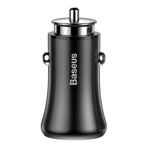 АЗУ Baseus Gentleman 4,8A Dual-USB Car Charger Black CCALL-GB01 2*USB (черное)