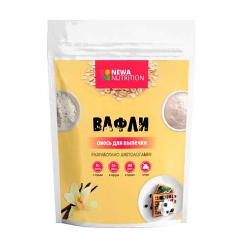 Newa Nutrition Смесь для выпечки вафли ванильный вкус 0.2 кг