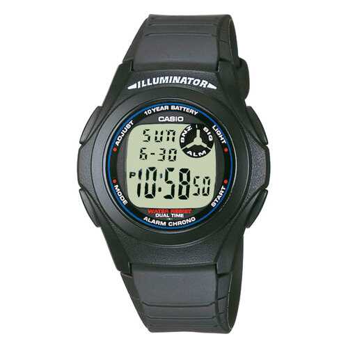 Наручные часы электронные мужские Casio Illuminator Collection F-200W-1A