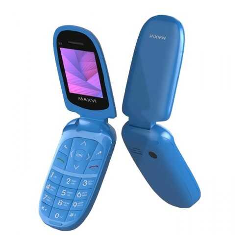 Мобильный телефон Maxvi E1 (2 SIM) Blue