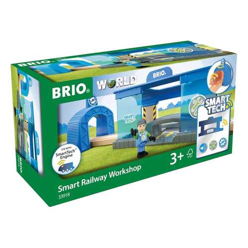 Игровой набор Brio Вагоноремонтная мастерска 33918