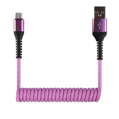 Кабель WIIIX CB940-UMU-12PE microUSB 1,2м Purple