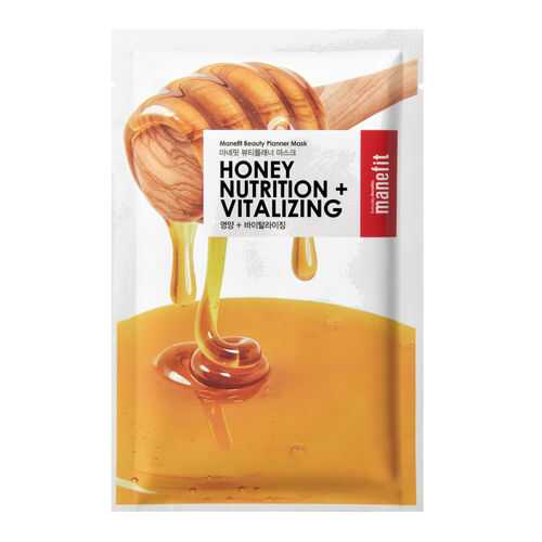 Маска для лица Manefit Beauty Planner Honey Nutrition And Vitalizing Mask 20 мл