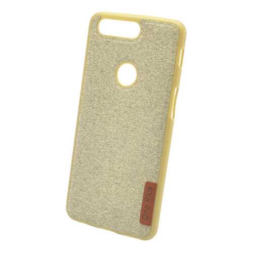 Чехол Fiber Logo для OnePlus 5T Gold
