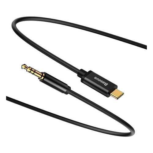 Кабель Baseus Yiven Type-C male To 3.5 male Audio Cable M01 Black