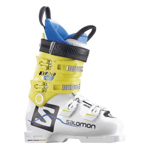 Горнолыжные ботинки Salomon X Lab 90 2018, white/yellow, 24.5