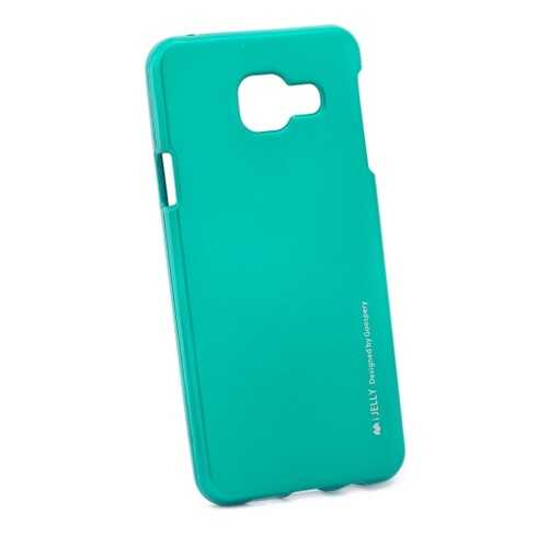 Чехол Mercury iJelly Metal series для Samsung A310F Galaxy A3 (2016) Green