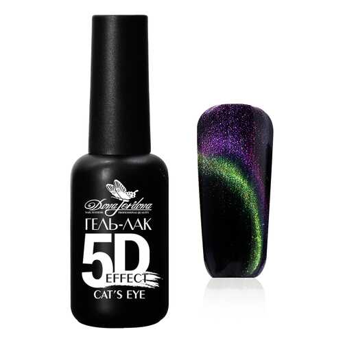 Гель-лак Dona Jerdona 5D Cat's Eye Темный изумруд 10мл