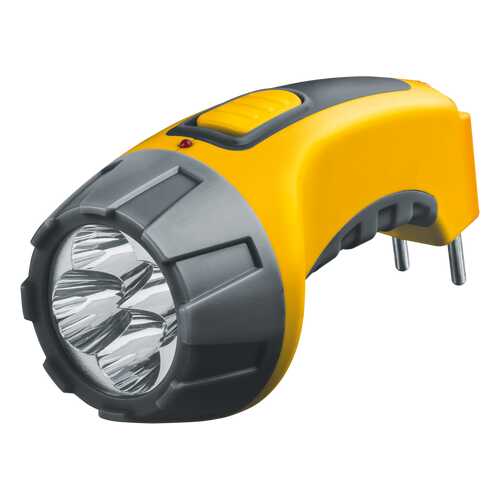 Фонарь ручной Navigator NPT-CP03-ACCU 4 LED, желтый, NPT-CP03-ACCU 94951