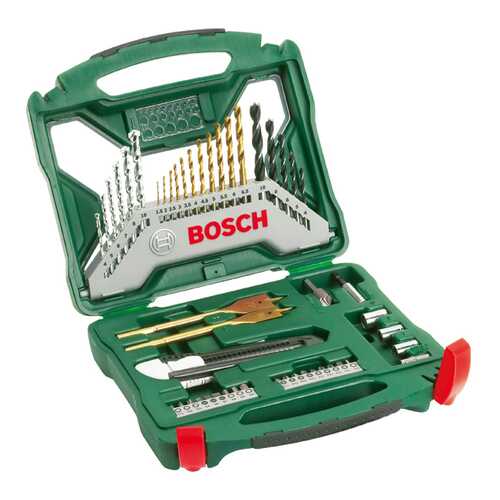 Наборы бит и сверл для дрелей, шуруповертов Bosch X-line 50 2607019327