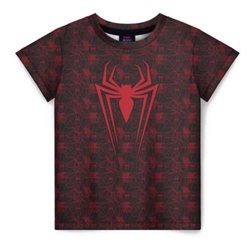 Детская футболка ВсеМайки 3D Spider-Man logo, р. 122