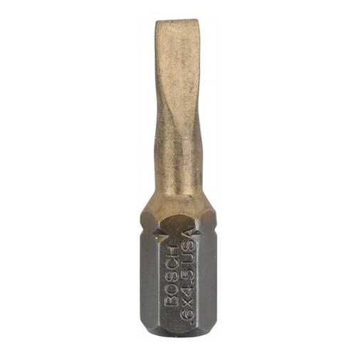 Набор бит Bosch 25мм S 0,6Х4,5 TIN 2607001490