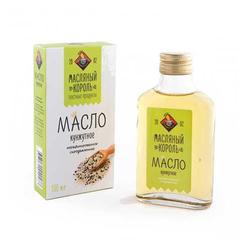 Масло кунжутное 100% Масляный король 100 мл