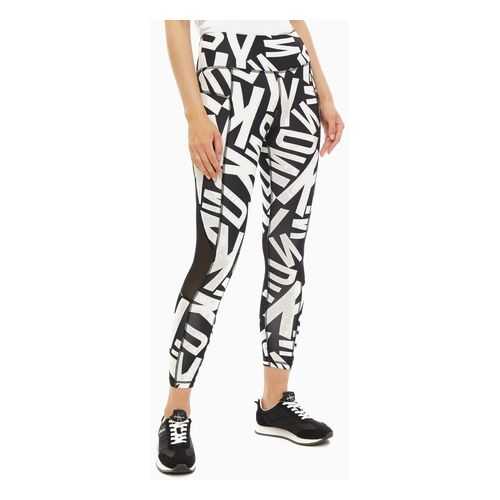 Леггинсы женские DKNY DP9P1938/WHT черные/белые M