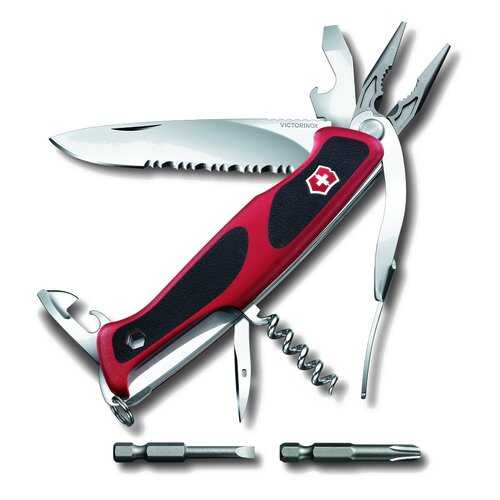 Мультитул Victorinox RangerGrip 174 Handyman 0.9728.WC 130 мм красный, 17 функций