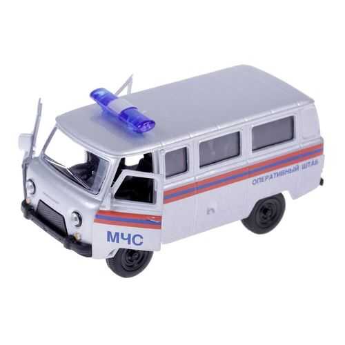 Машинка металлическая Автопанорама МЧС, серебро (1:50) 1200060