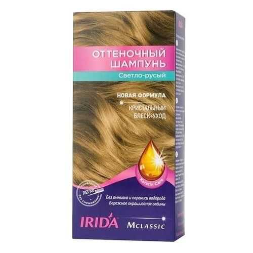 Оттеночный Шампунь Светло-русый IRIDA, 75 мл