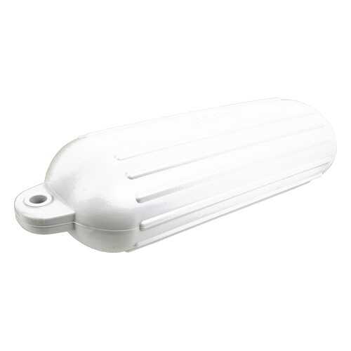 Кранцы швартовые монолитные ребристые Attwood 130x560мм 2 шт. белые (9355D1)