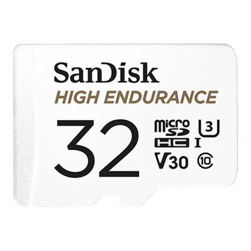 Карта памяти SanDisk microSDHC Class 10 UHS-I U3 V30 High Endurance Video Monitoring Card