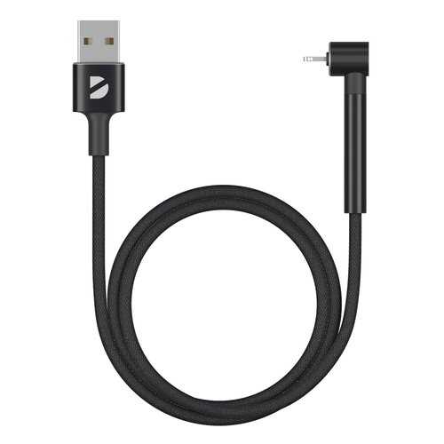 Кабель DEPPA Stand USB - Lightning, подставка, алюминий, 1м, черный/72294