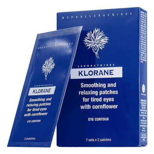 Маска для глаз Klorane Успокаивающая 7*2 мл