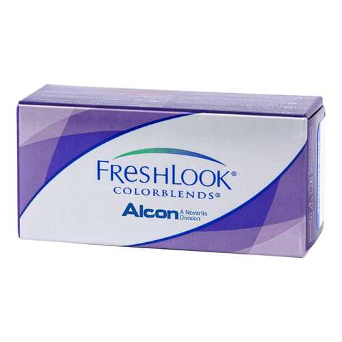 Контактные линзы FreshLook ColorBlends 1 линза R 8,6 -3,50 Бирюзовые