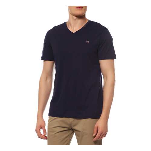 Футболка мужская U.S. POLO Assn. G081SZ0110STRIP02 синяя M