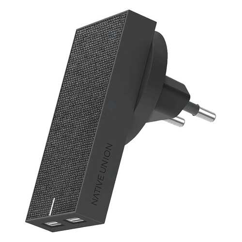Сетевое зарядное устройство Native Union Smart 2 USB 3,1A Black