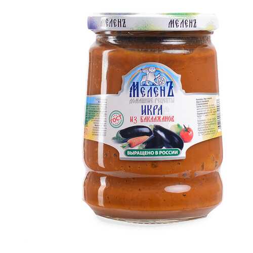 Икра Меленъ из баклажанов 550г стекло Россия