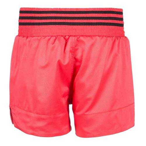 Шорты для тайского бокса Adidas Thai Boxing Short Micro Diamond красно-черные S
