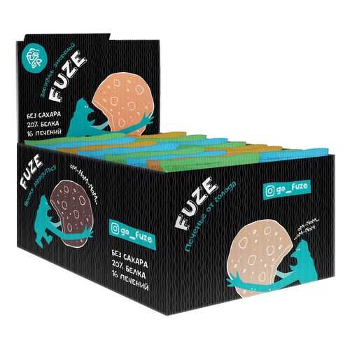 Печенье PureProtein Fuze Cookies 640 г 16 шт. мультибокс