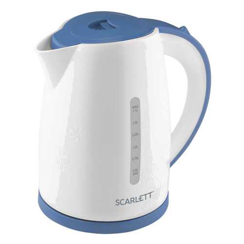 Чайник электрический Scarlett SC-EK18P44 White/Blue