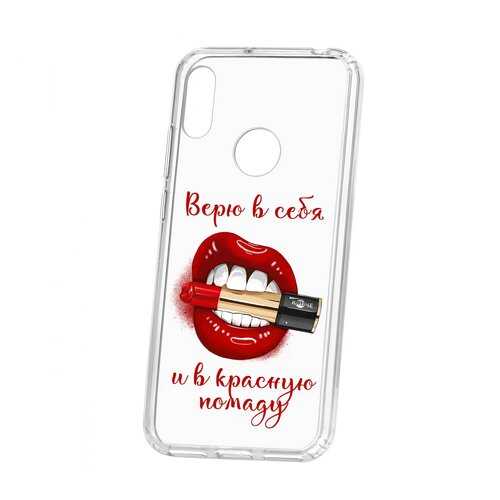 Чехол Kruche Huawei Y6 Print Red lipstick