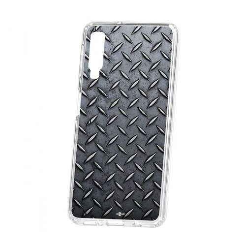 Чехол Kruche Samsung Galaxy A7 (2018) A750 Print Сталь