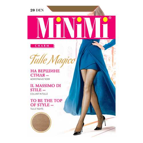 Колготки MiNiMi TULLE MAGICO, daino min, 3/M