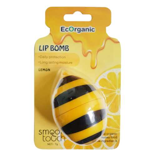 Бальзам для губ EcOrganic Лимон 7 г