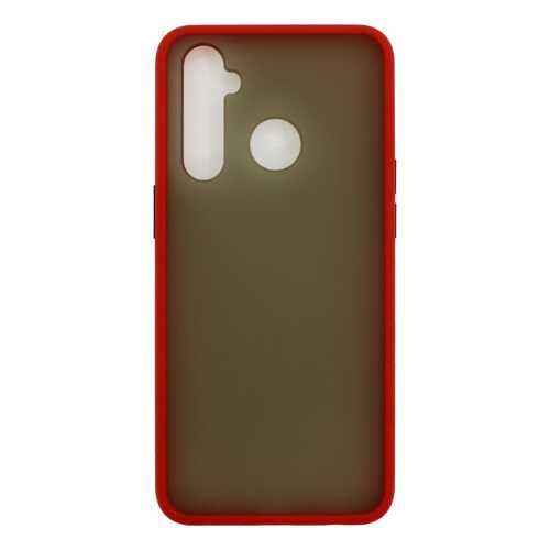 Чехол Zibelino Plastic Matte для Realme 5 Pro/ Realme Q Red