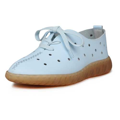 Полуботинки женские Alessio Nesca Comfort K0647LC-1B голубые 36 RU
